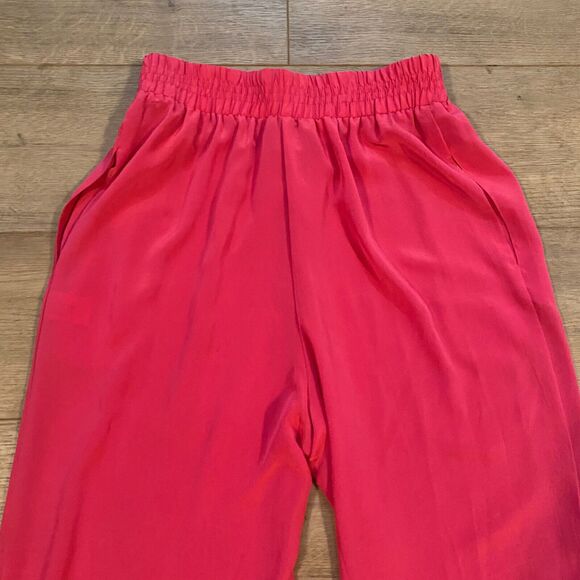 Peters & Ashley Pull On Pants ~ Sz M ~ Pink ~ High Rise ~ 28" Inseam - Picture 5 of 5